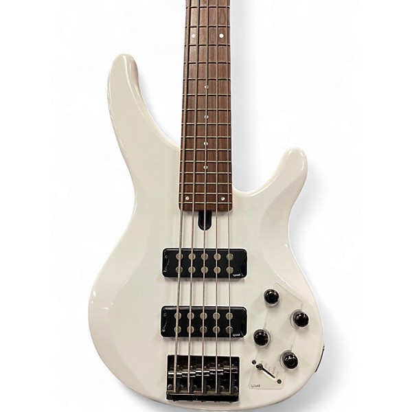 Used Yamaha trbx305 Alpine White Electric Bass Guitar