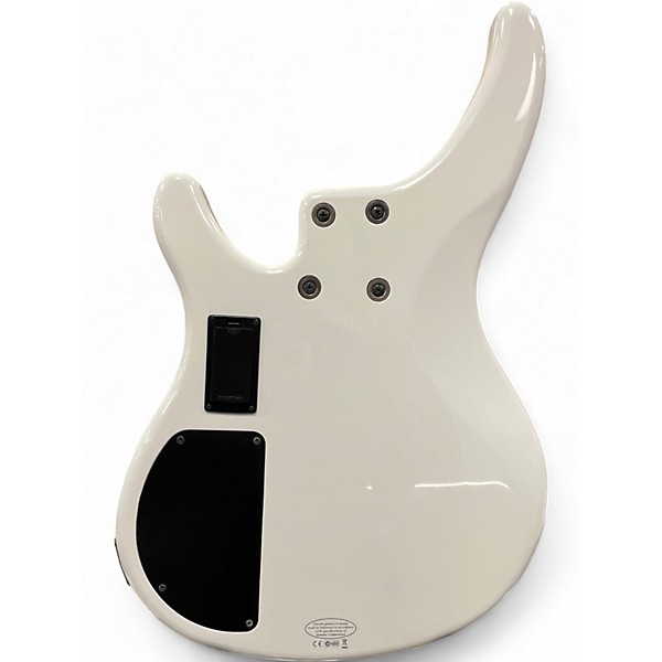 Used Yamaha trbx305 Alpine White Electric Bass Guitar