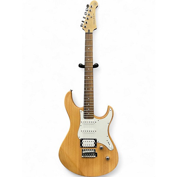 Used Yamaha PAC112V Satin Yellow Natural Solid Body Electric Guitar