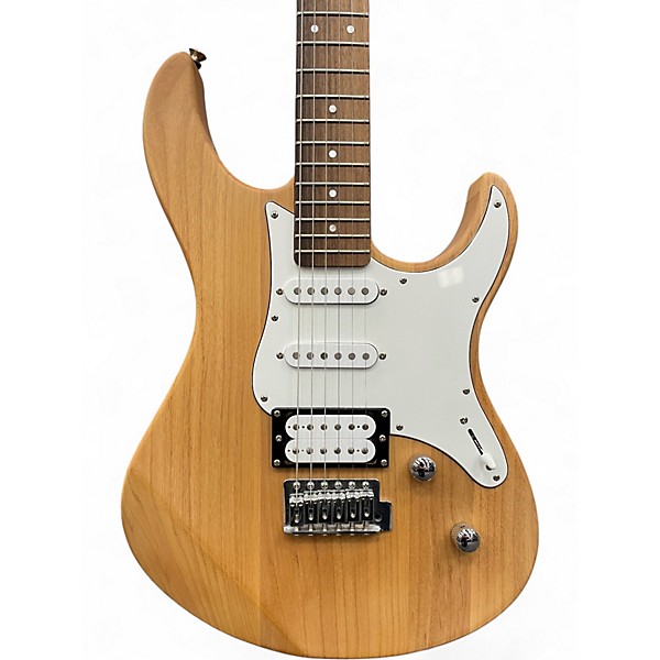 Used Yamaha PAC112V Satin Yellow Natural Solid Body Electric Guitar