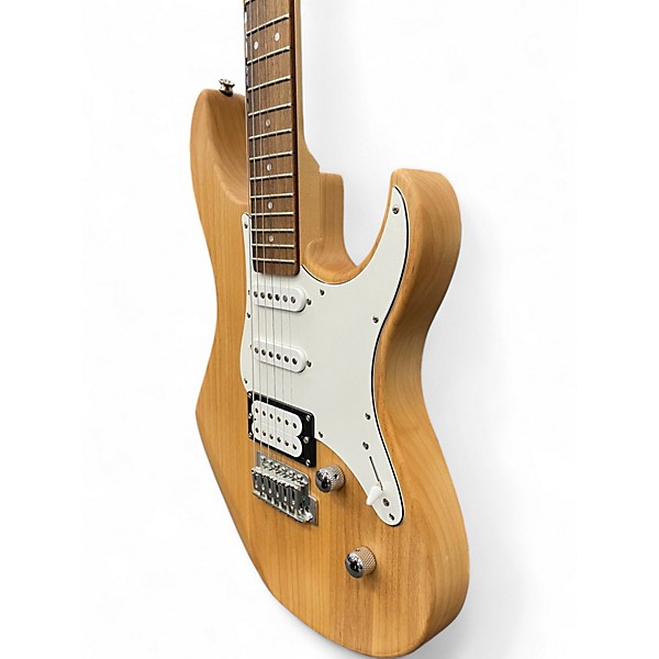 Used Yamaha PAC112V Satin Yellow Natural Solid Body Electric Guitar