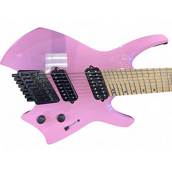 Used Ormsby GOLIATH 8 Shell Pink Solid Body Electric Guitar