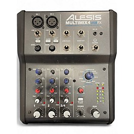 Used Alesis MultiMix 4 USB FX 4-Channel Unpowered Mixer