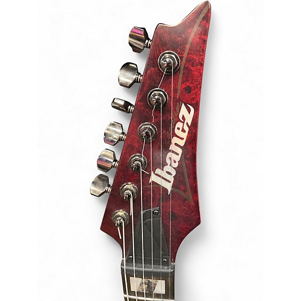 Used Ibanez RGT1221PB Stained Wine Red Solid Body Electric Guitar