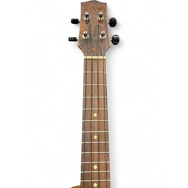 Used Ibanez UEW13E-OPN Natural Ukulele