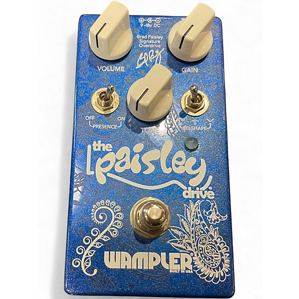 Used Wampler Paisley Drive Effect Pedal