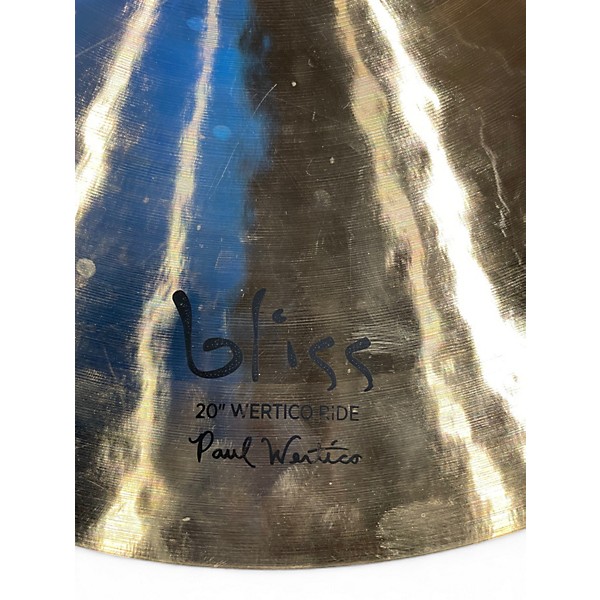 Used Dream 20in pual wertico ride Cymbal