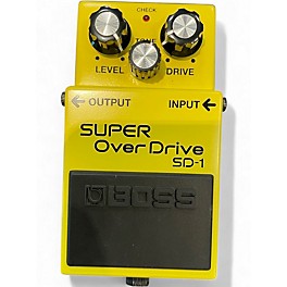 Used BOSS SD1 Super Overdrive Effect Pedal