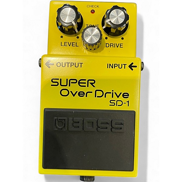 Used BOSS SD1 Super Overdrive Effect Pedal