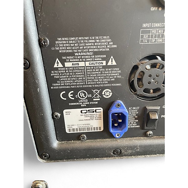 Used QSC K series SUB Powered Subwoofer