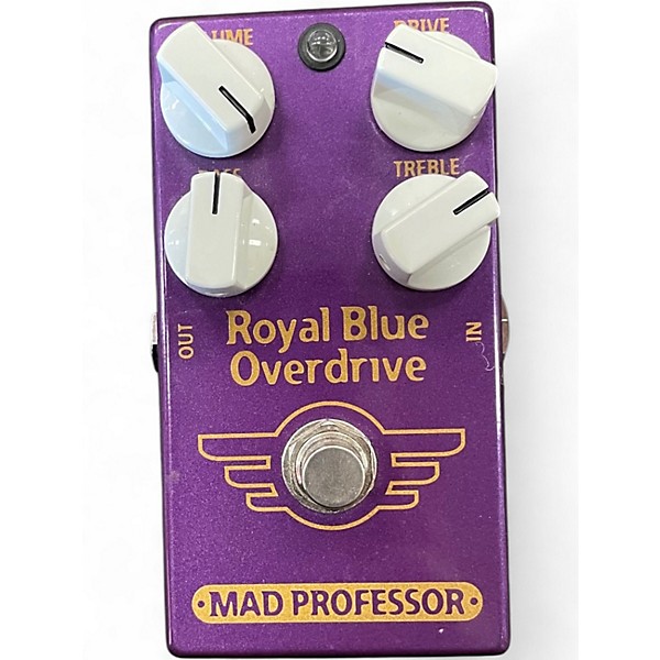 Used Mad Professor Royal Blue Overdrive Effect Pedal