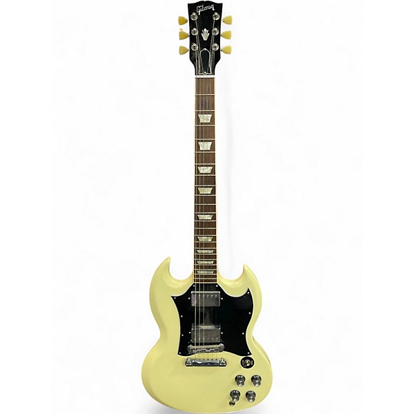 Used Gibson SG Standard Antique White Solid Body Electric Guitar