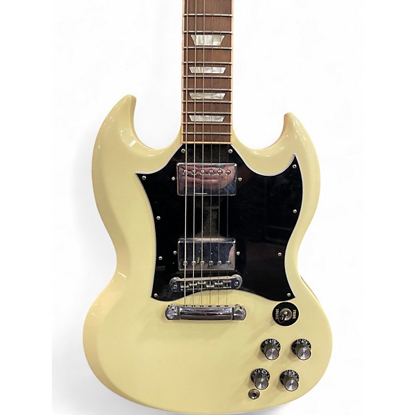 Used Gibson SG Standard Antique White Solid Body Electric Guitar
