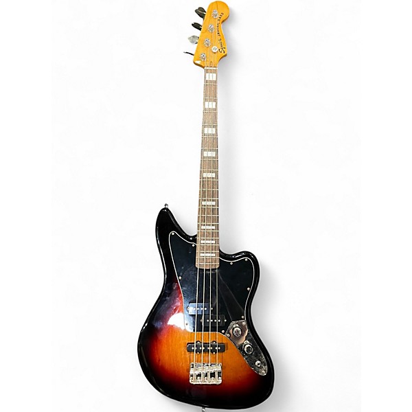 Used Squier classic vibe jaguar bass Sunburst Electric Bass Guitar
