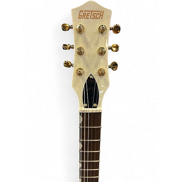 Used Gretsch Guitars G5230T White Sparkle Solid Body Electric Guitar