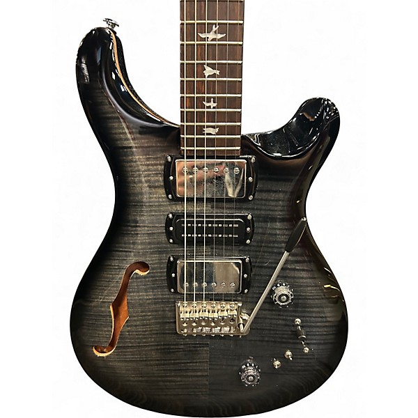 Used PRS SE Special Semi-Hollow Charcoal Burst Hollow Body Electric Guitar
