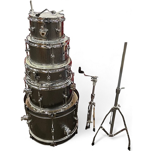 Used Pearl 5 Piece Roadshow jr Grindstone Sparkle Drum Kit