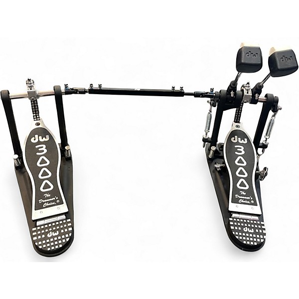 Used DW 3000 Series Double Double Bass Drum Pedal