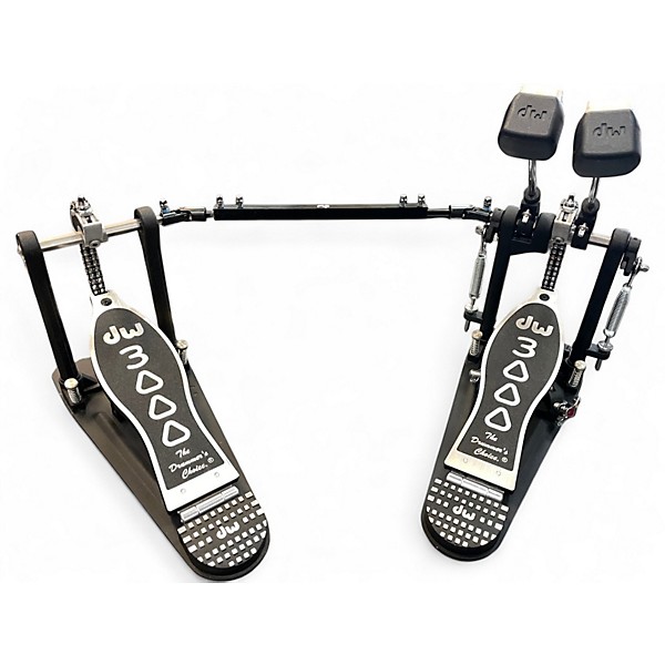 Used DW 3000 Series Double Double Bass Drum Pedal
