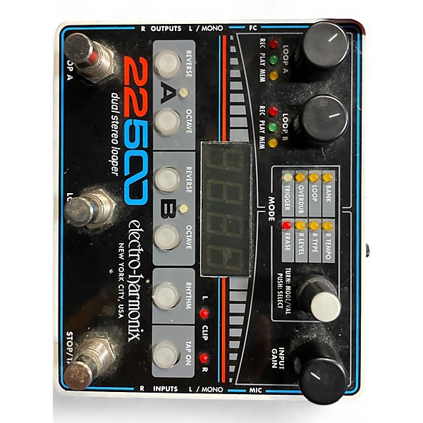 Used Electro-Harmonix 22500 Multi-Track Recording Looper Pedal