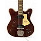 Used Castedosa 3511 Lobo Aged Brown Sparkle Hollow Body Electric Guitar