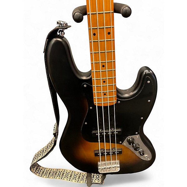 Used Squier 40TH ANNIVERSARY JAZZ BASS SUNBURST Electric Bass Guitar
