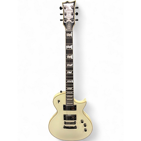 Used ESP LTD EC401 Vintage White Solid Body Electric Guitar