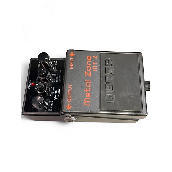 Used BOSS MT2 Metal Zone Distortion Effect Pedal