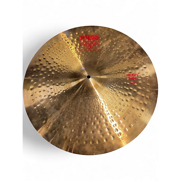 Used Paiste 20in 2002 heavy ride Cymbal