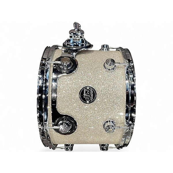 Used DW 4 Piece Performance Series BROKEN GLASS Drum Kit