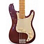 Used 1989 Fender Bullet Deluxe Brown Electric Bass Guitar