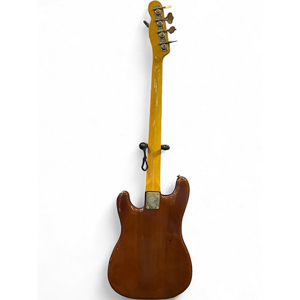 Used 1989 Fender Bullet Deluxe Brown Electric Bass Guitar