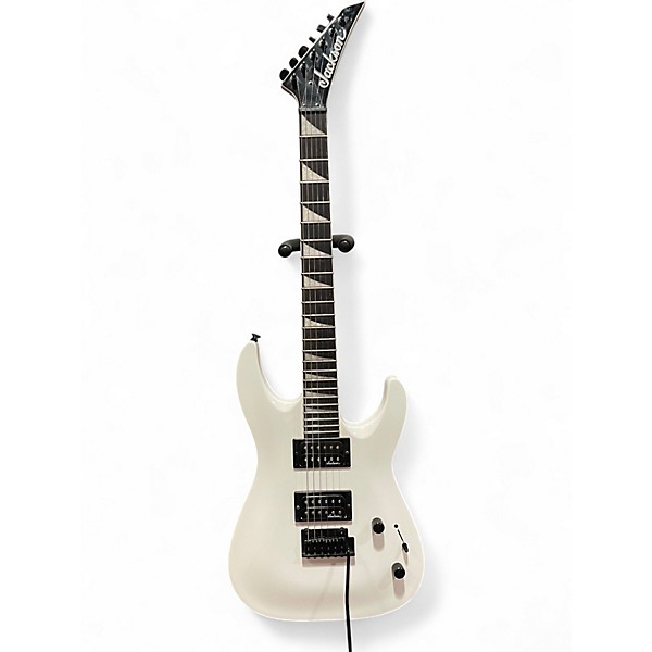 Used Jackson JS22 Dinky Snow White Solid Body Electric Guitar
