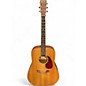 Used Martin DM Mahogany Natural Acoustic Guitar thumbnail