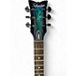 Used Schecter Guitar Research Solo Ocean Blue Burst Solid Body Electric Guitar