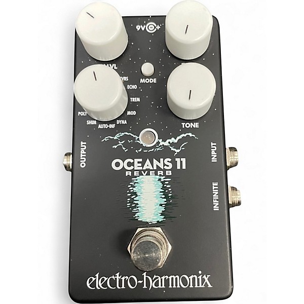 Used Electro-Harmonix Oceans 11 Reverb Effect Pedal