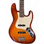 Used Fender 75th Anniversary Commemorative American Jazz Bass 2 Color Sunburst Electric Bass Guitar