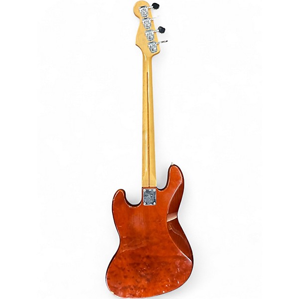 Used Fender 75th Anniversary Commemorative American Jazz Bass 2 Color Sunburst Electric Bass Guitar