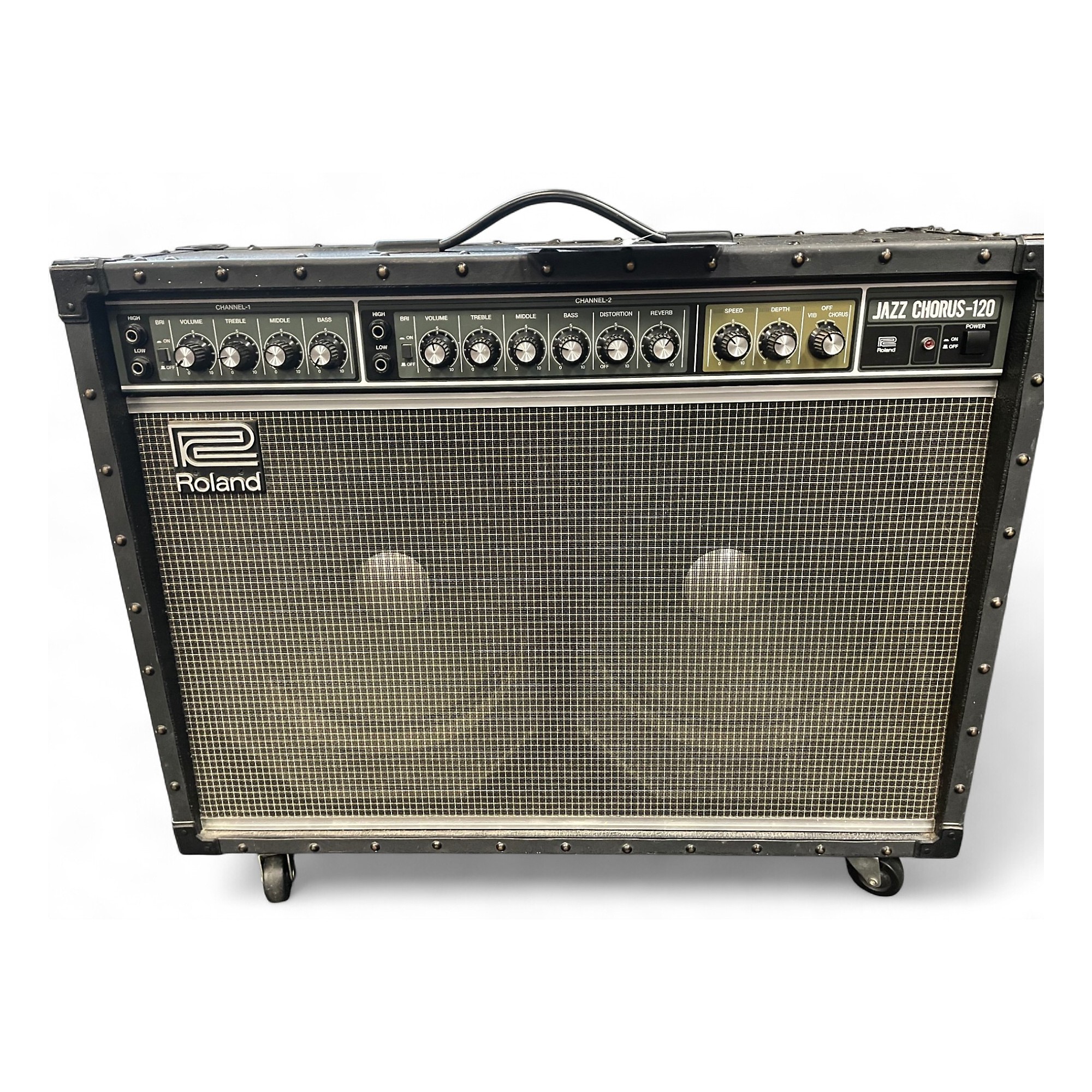Used Roland JC120 Jazz Chorus 2x12 Guitar Combo Amp | Guitar Center