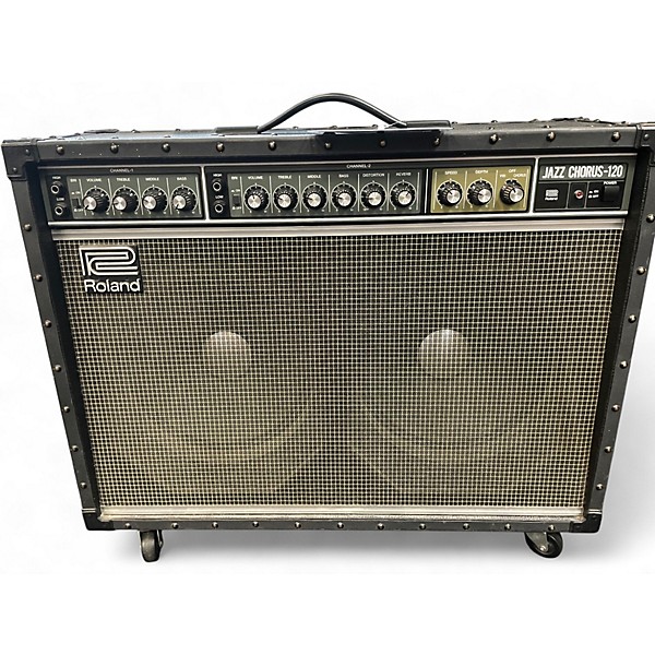 Used Roland JC120 Jazz Chorus 2x12 Guitar Combo Amp