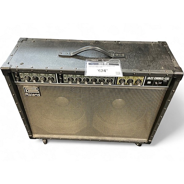 Used Roland JC120 Jazz Chorus 2x12 Guitar Combo Amp
