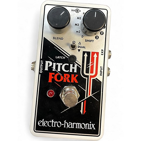 Used Electro-Harmonix Pitch Fork Polyphonic Pitch Shifting Effect Pedal