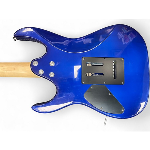 Used Ibanez GRX70QA Trans Blue Solid Body Electric Guitar