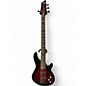 Used Schecter Guitar Research Omen 5 String Crimson Red Burst Electric Bass Guitar thumbnail