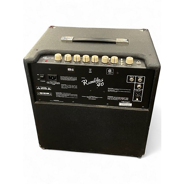 Used Fender Rumble 40 Bass Combo Amp