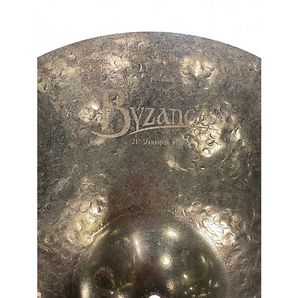 Used MEINL 21in MIKE JOHNSTON SIGNATURE TRANSITION RIDE Cymbal