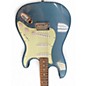 Used Harley Benton VT H3 S STYLE LIGHT BLUE Solid Body Electric Guitar