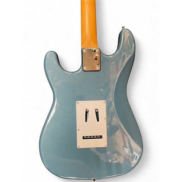 Used Harley Benton VT H3 S STYLE LIGHT BLUE Solid Body Electric Guitar
