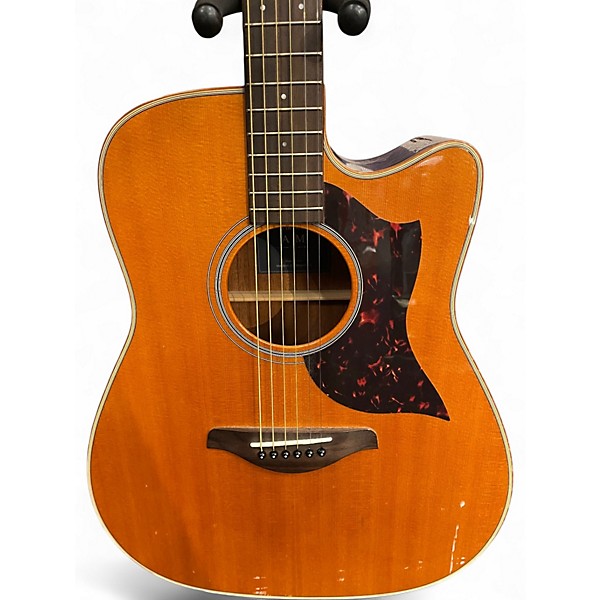 Used Yamaha A1M Natural Acoustic Electric Guitar