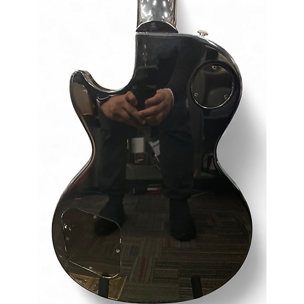 Used Gibson Les Paul Classic Ebony Solid Body Electric Guitar